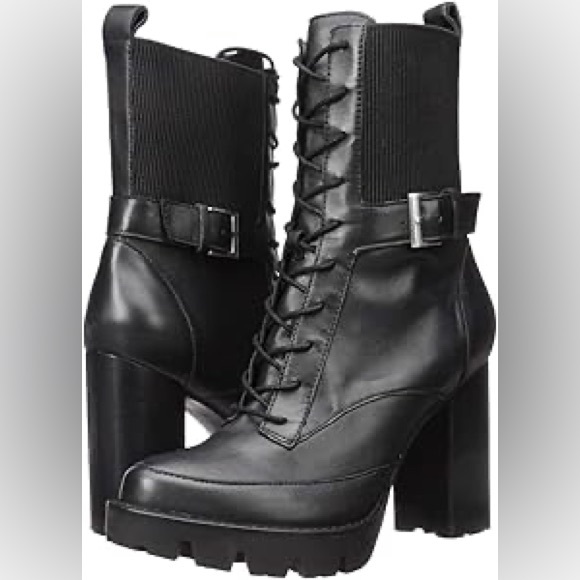 Charles David “Govern” platform combat boot - Picture 5 of 5